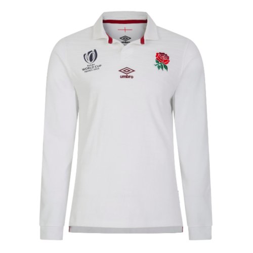 England RWC 2023 Home LS Classic Jersey (Kids)