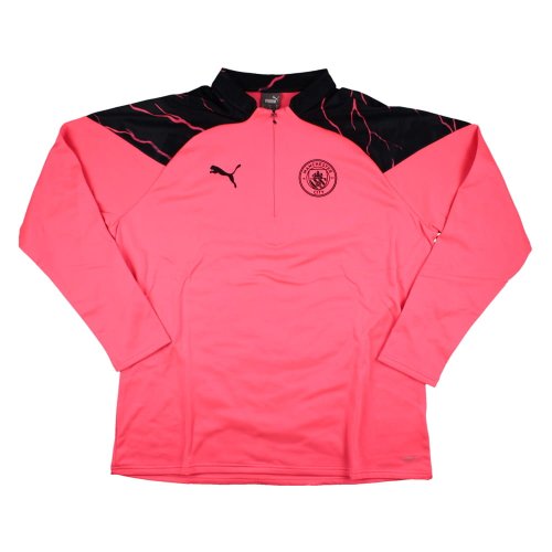 2023-2024 Man City Training Fleece (Sunset Glow)