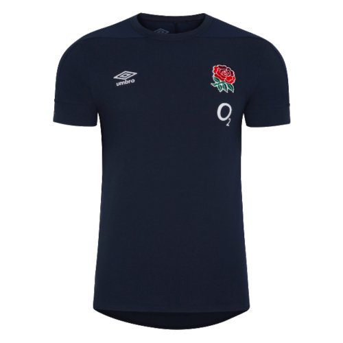 2023-2024 England Rugby Presentation Tee (Navy Blazer)