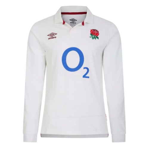 2023-2024 England Rugby Home LS Classic Jersey