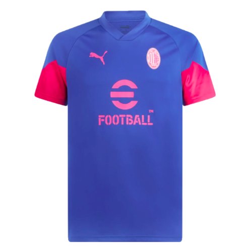 2023-2024 AC Milan Training Jersey (Royal Sapphire)