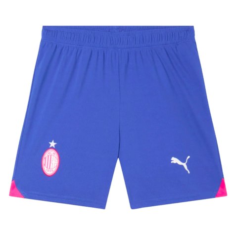 2023-2024 AC Milan Third Shorts (Sapphire) - Kids