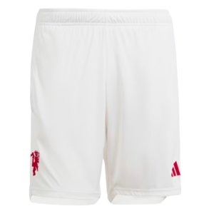 2023-2024 Manchester United Third Shorts (White)