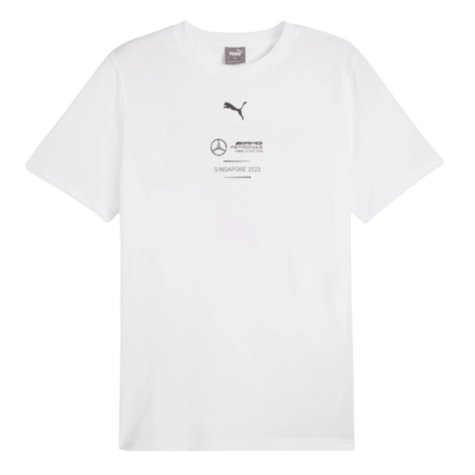 2023 Mercedes Singapore Race Tee (White)