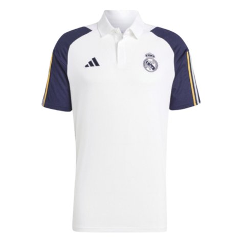 2023-2024 Real Madrid Polo Shirt (White)