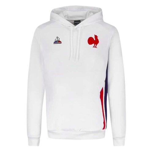 2023-2024 France Rugby Presentation Hoody (White)