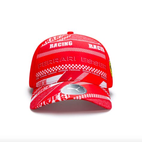 2023 Ferrari Graphic Cap Unisex (Red)