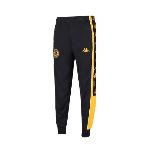 2023-2024 Kaizer Chiefs Tracksuit Bottoms (Black)