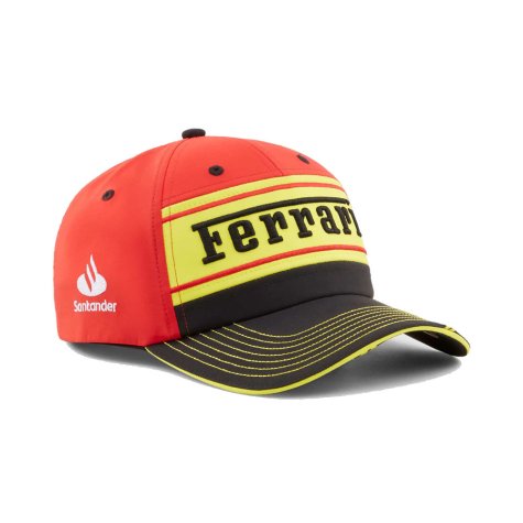 2023 Ferrari Team Monza Carlos Sainz Cap (Red)