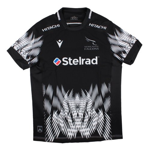 2023-2024 Newcastle Falcons Rugby Training Jersey (Black)