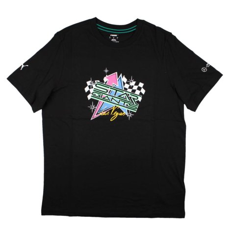 2023 Mercedes Garage Crew Las Vegas Tee (Black)