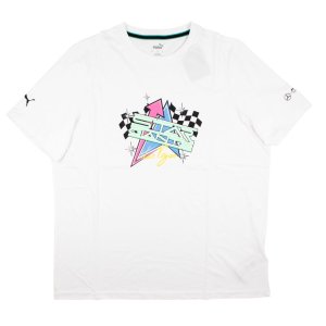 2023 Mercedes Garage Crew Las Vegas Tee (White)