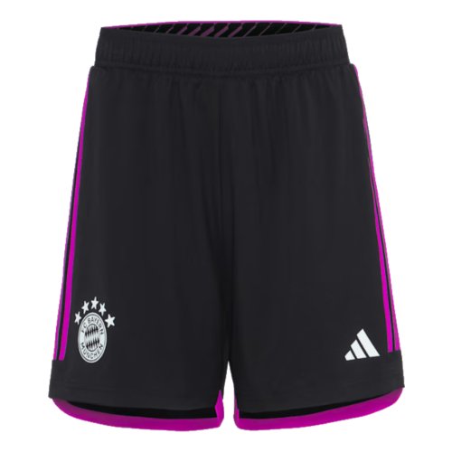 2023-2024 Bayern Munich Authentic Away Shorts (Black)