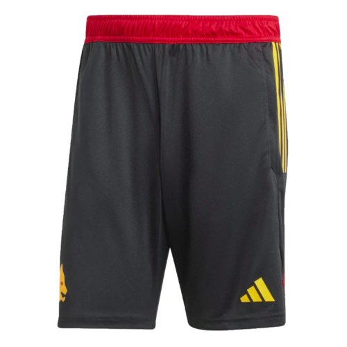 2023-2024 AS Roma Training Shorts (Black)