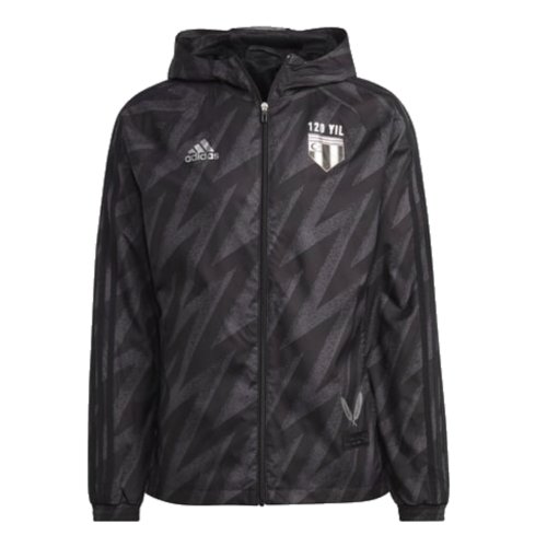 2022-2023 Besiktas Hoodie 120 Year Windbreaker (Black)