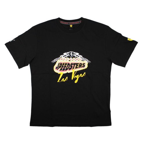 2023 Ferrari Race Garage Crew Las Vegas Tee (Black)