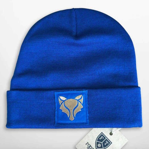 The Fox Beanie (Blue)