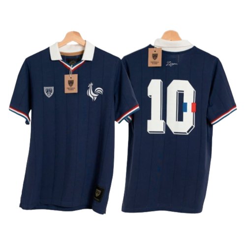 France Zidane Home Tribute Football Shirt