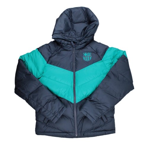 2023-2024 Barcelona Synthetic Fill Jacket (Thunder) - Kids