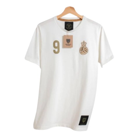 Madrid La Corona 9 Home Retro Football Shirt