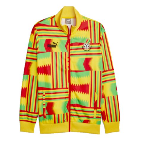 2023-2024 Ghana FtblCulture Track Jacket (Yellow)