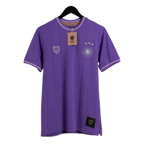 Argentina Messi El Sol GOAT Purple Retro Shirt