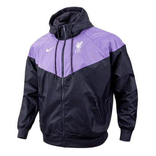 2023-2024 Liverpool Hooded Windrunner Jacket (Space Purple)