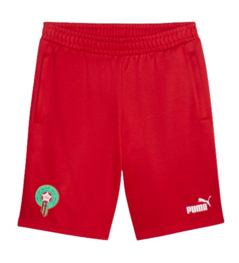 2023-2024 Morocco FtblCulture Short (Red)