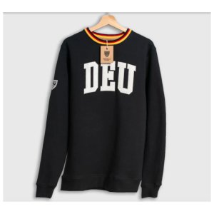 Germany Retro Football Sweatshirt (Black)