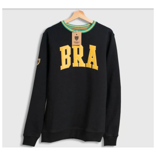 Brazil Retro Football Sweatshirt