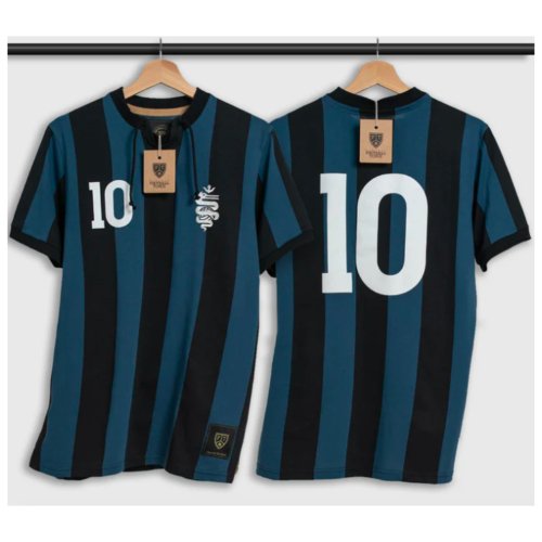 Inter Retro Shirt with Laces Il Serpente