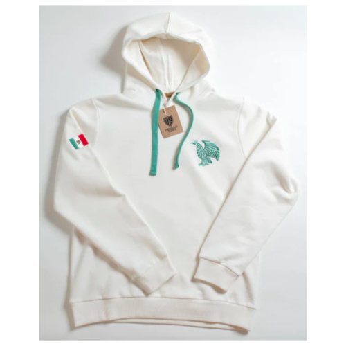 Mexico El Tri Retro Football Hoodie (White)