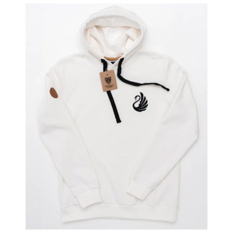 Swansea Retro Football Hoodie The Swan