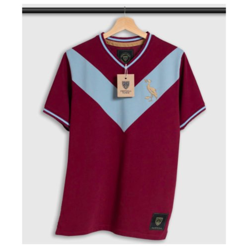 Burnley The Claret Home Retro Football Shirt