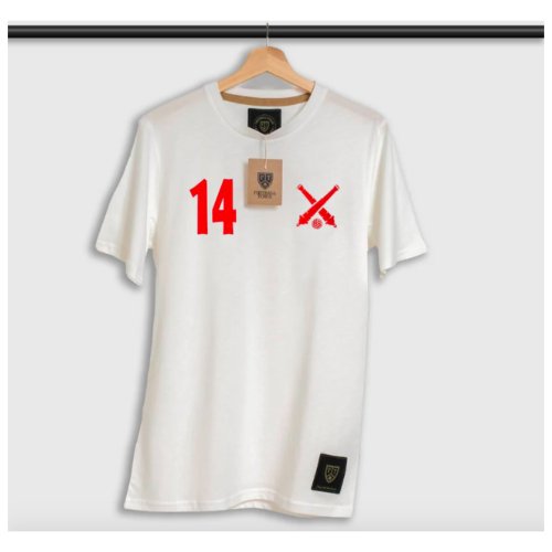 Thierry Henry The Cannon White 14 Retro Shirt