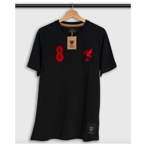 Liverpool Steven Gerrard The Bird Black 8 Shirt