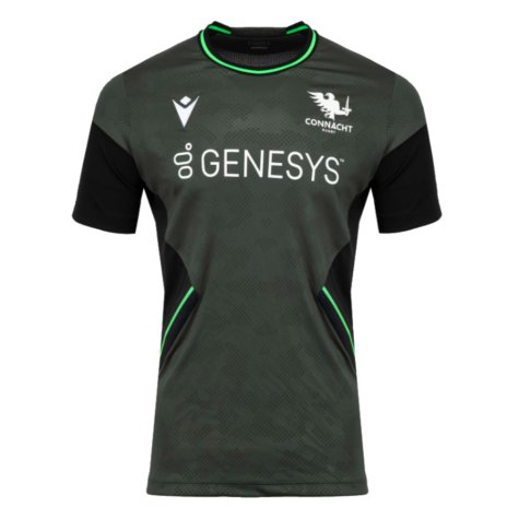 2023-2024 Connacht Rugby Training Poly Dry Tee (Green)