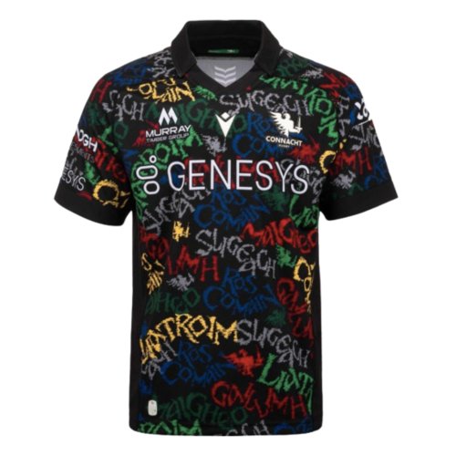 2023-2024 Connacht Rugby Euro Poly Replica Shirt