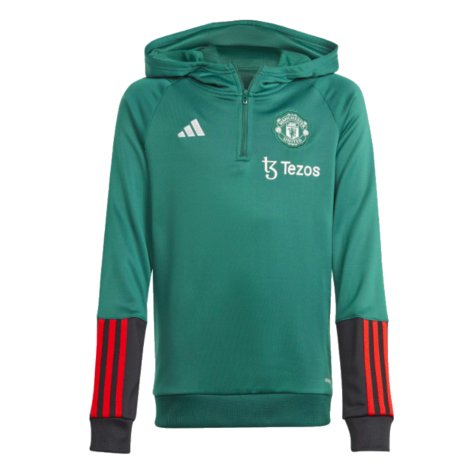 2023-2024 Man Utd Hoody (Green)