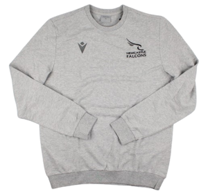 2023-2024 Newcastle Falcons Travel Leisure Sweatshirt (Grey)