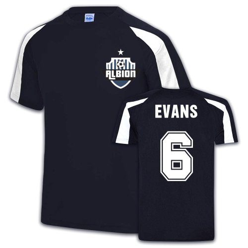 West Brom Sports Training Jersey (Jonny Evans 6)