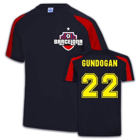 Barcelona Sports Training Jersey (Ilkay Gundogan 22)