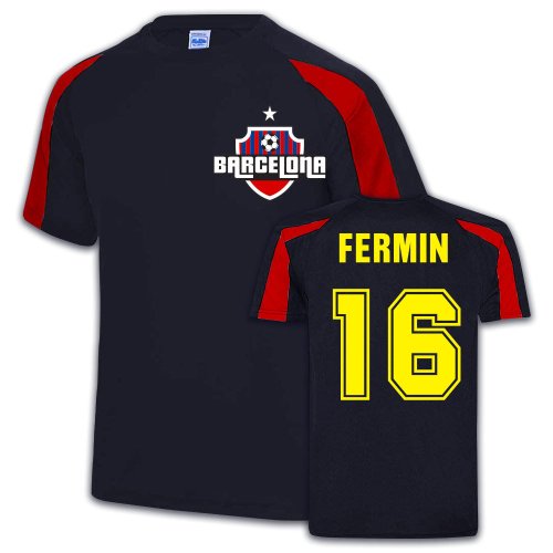 Barcelona Sports Training Jersey (Fermin Lopez 16)