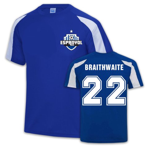 Espanyol Sports Training Jersey (Martin Braithwaite 22)