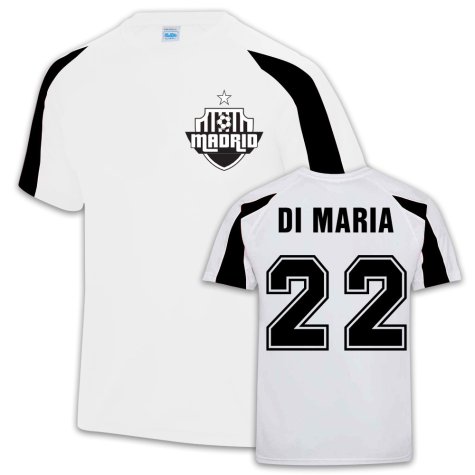 Real Madrid Sports Training Jersey (Angel Di Maria 22)