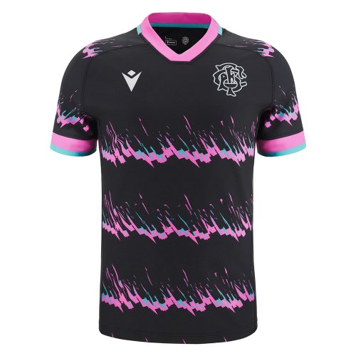 2024-2025 Barbarians Rugby Training Jersey (Black-Pink)