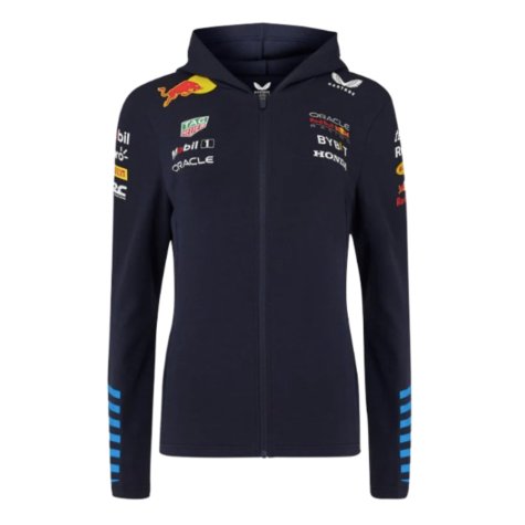 2024 Red Bull Racing Team Full Zip Hoodie (Night Sky) - Womens