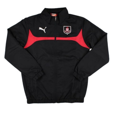 2015-2016 Airdrie Pre Match Rain Jacket (Black)