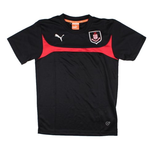 2015-2016 Airdrie Pre-Match Training Shirt (Black) - Kids