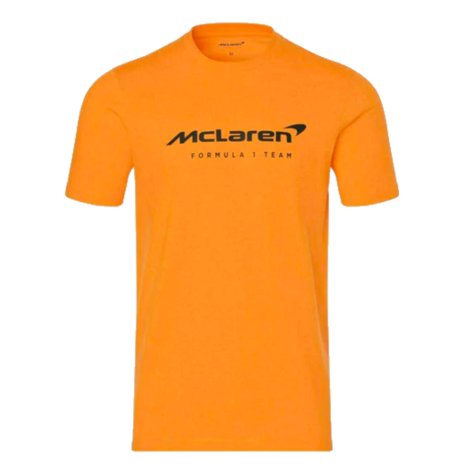 2024 McLaren Core Essentials T-Shirt (Orange) - Kids